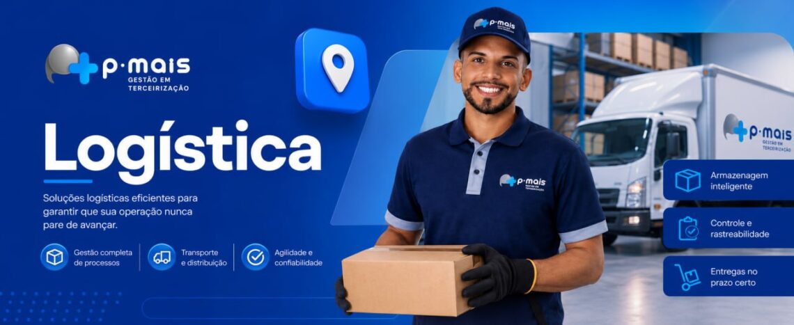 Banner Logística PMais